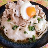 ごま香る♪冷しゃぶとろろうどん